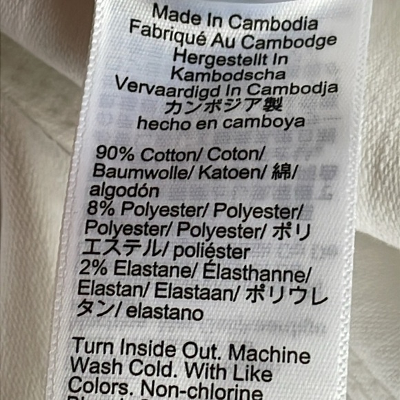 J.Crew White Denim Cutoff Overalls - Picture 12 of 14